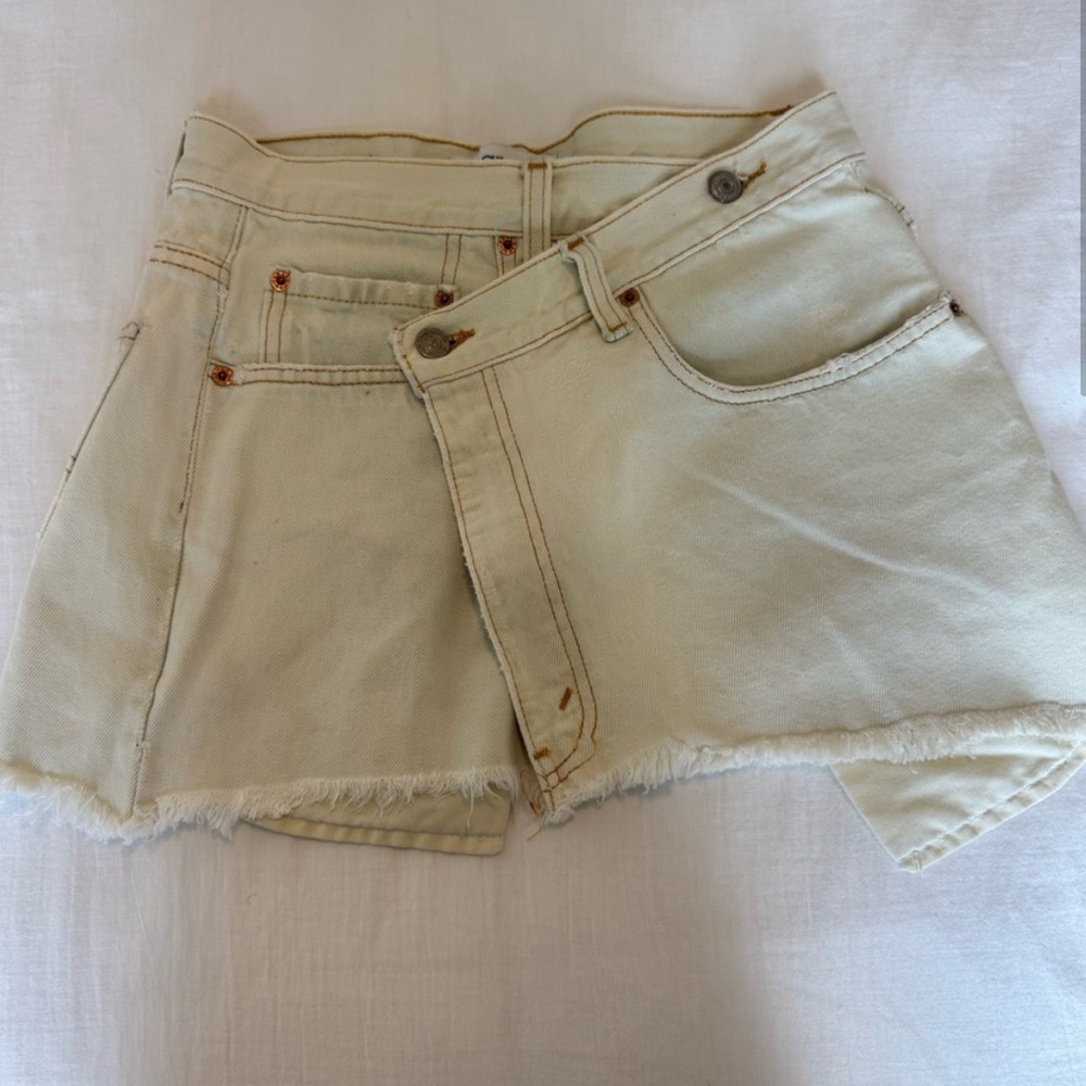 Parke Crossover Mini Skirt